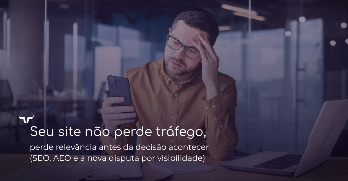 Your site isn't just losing traffic—it's losing relevance before the decision even happens (SEO, AEO, and the new battle for visibility)